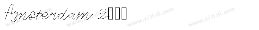 Amsterdam 2字体转换